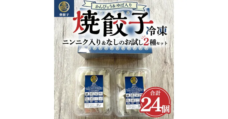 【ふるさと納税】冷凍餃子お試しセット ※離島への配送不可