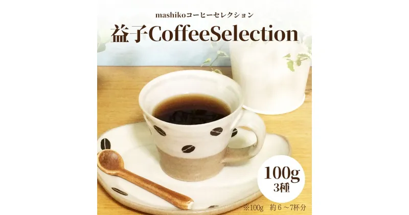 【ふるさと納税】益子町にある小さなコーヒー屋MegumiDrip　益子 Coffee Selection　コーヒー（粉）3種（AA010）