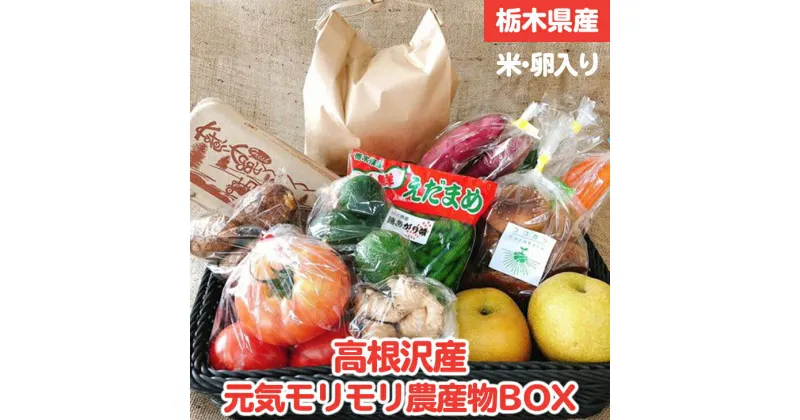 【ふるさと納税】元気モリモリ農産物BOX(精米)◇ ｜ 令和6年産 新米