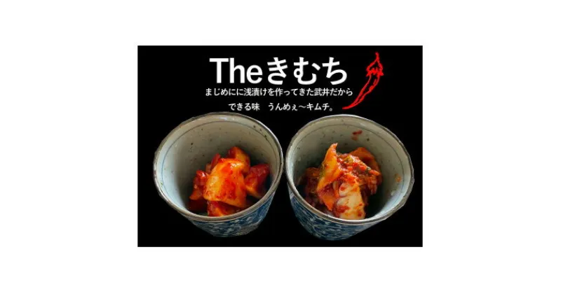 【ふるさと納税】【武井のお漬物】Theきむちセット 400g×2【配送不可地域：離島】【1536857】