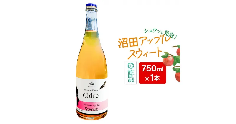 【ふるさと納税】沼田アップルスウィート 750ml×1本 Fukiware Cidrerie