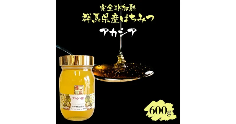 【ふるさと納税】群馬県産アカシアはちみつ 600g