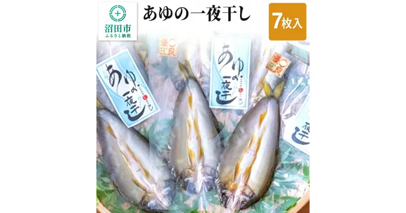 【ふるさと納税】あゆの一夜干し7枚入り