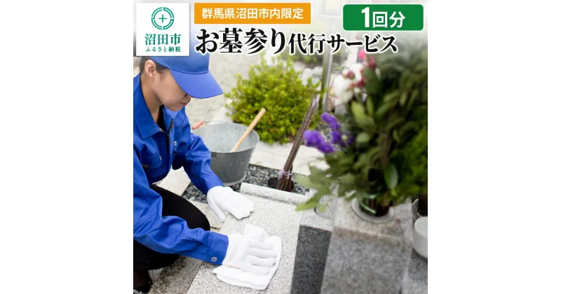 【ふるさと納税】《群馬県沼田市内限定》お墓参り代行サービス