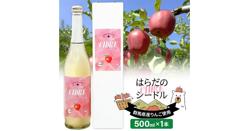 【ふるさと納税】果実の里 原田農園 はらだのシードル 500ml×1本