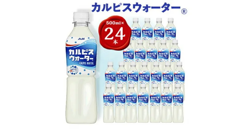 【ふるさと納税】『カルピスウォーター』PET500ml　24本【1335967】