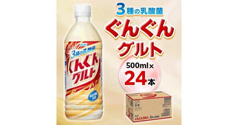 【ふるさと納税】【2ヵ月毎定期便】『ぐんぐんグルト』3種の乳酸菌PET500ml　24本　隔月全6回【4011136】