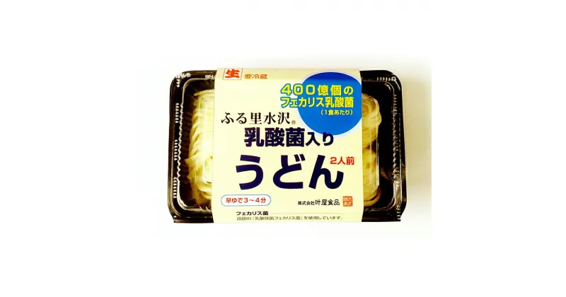 【ふるさと納税】乳酸菌入り ふる里水沢®うどん 300g×6パック 12人前 麺 生うどん 水沢 ふるさと 故郷 納税 群馬 渋川市 F4H-0048