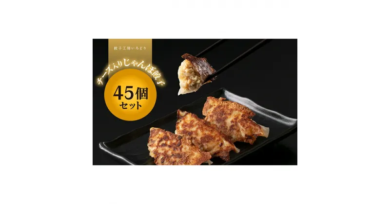 【ふるさと納税】チーズ入りじゃんぼ餃子 45個 冷凍 焼き餃子 餃子 詰合せ 焼売 水餃子 ぎょうざ ギョーザ お弁当 おかず 中華 F4H-0275