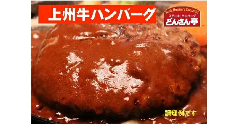 【ふるさと納税】【172】上州牛ハンバーグ1kg（200g×5個）