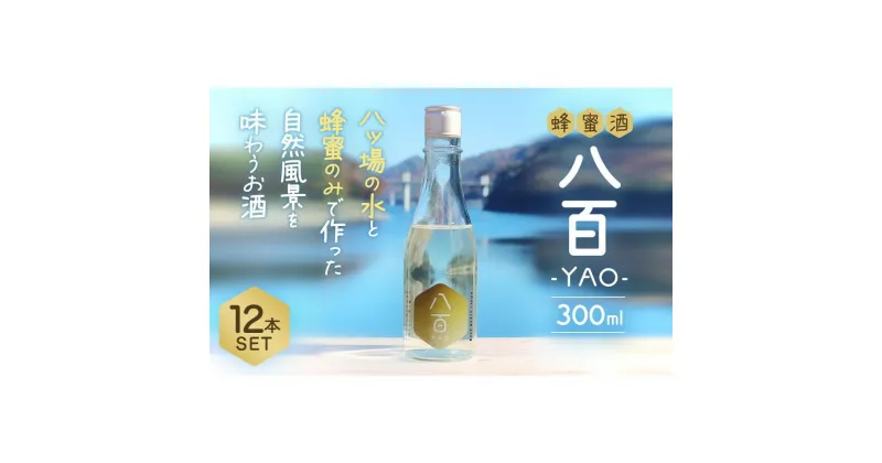 【ふるさと納税】はちみつ酒「YAO-八百-」12本セット | お酒 さけ 人気 おすすめ 送料無料 ギフト