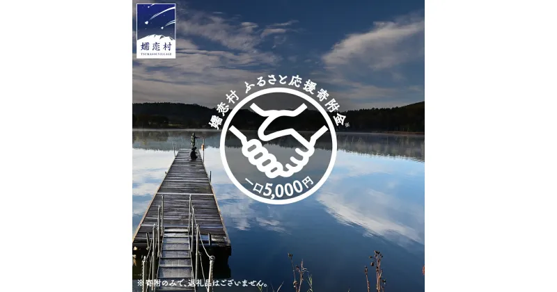 【ふるさと納税】【返礼品なし】群馬県 嬬恋村 ふるさと応援寄附金 5000円 寄附のみの応援 寄附のみ 返礼品なし 返礼品無し