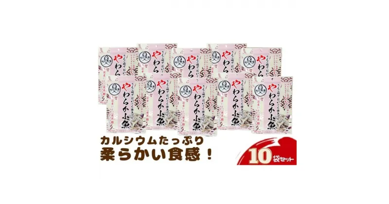 【ふるさと納税】「りんご酢でおいしく仕上げたやわらか小魚」42g×10袋セット　 お菓子