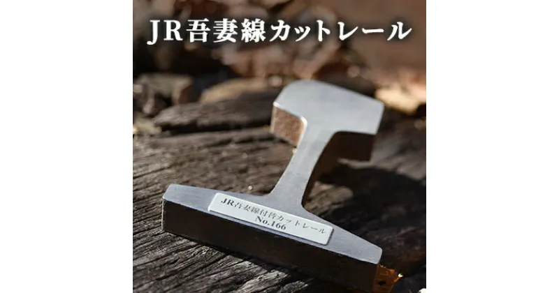 【ふるさと納税】JR吾妻線カットレール　 鉄道 レール JR吾妻線 ナンバープレート付き 限定商品 記念品 電車 鉄道グッズ