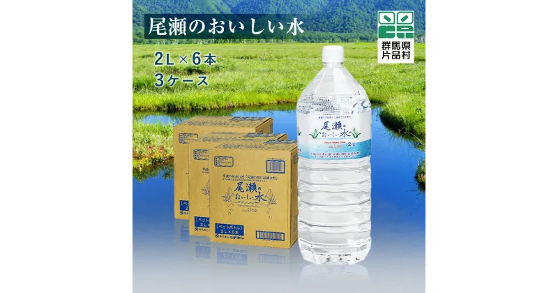 【ふるさと納税】尾瀬のおいしい水(2L×6本) 3ケース 水 2L 18本 ミネラルウォーター 尾瀬 天然水