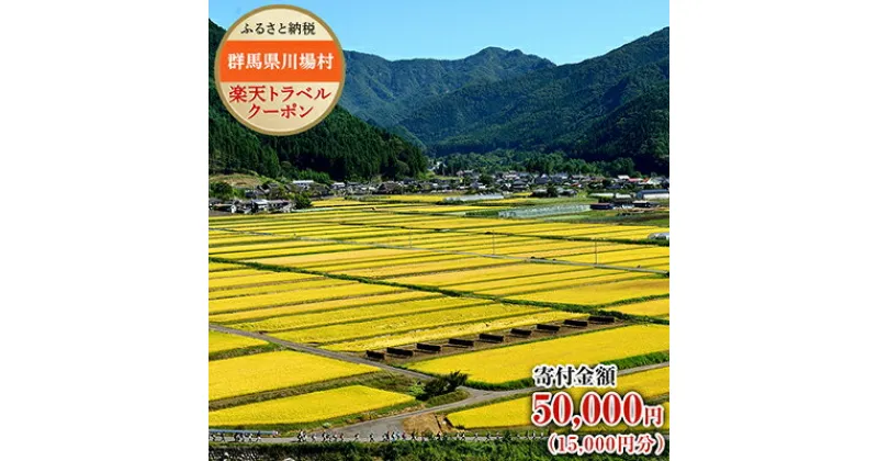 【ふるさと納税】群馬県川場村の対象施設で使える楽天トラベルクーポン　寄附額50,000円（クーポン額15,000円）