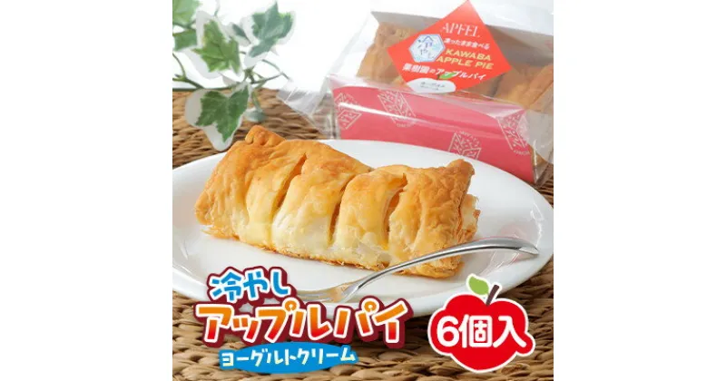 【ふるさと納税】凍ったまま食べる　冷やしアップルパイ　6個入り【配送不可地域：離島】【1422644】