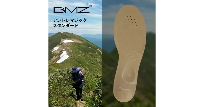 【ふるさと納税】【BMZ】インソール「アシトレマジック　コンフォート（スエード）」1足