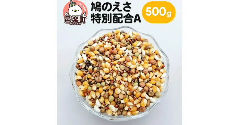 【ふるさと納税】鳩のえさ 特別配合A 500g×1袋 サイトウ・コーポレーション 飼料