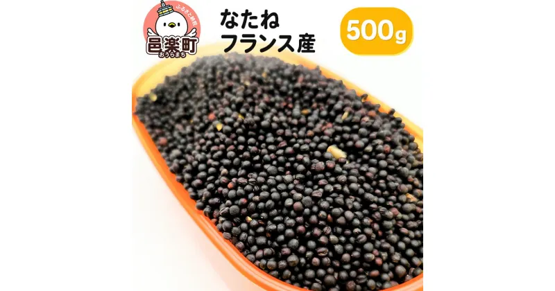 【ふるさと納税】なたね フランス産 500g×1袋 サイトウ・コーポレーション 飼料