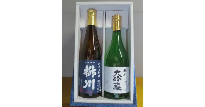 【ふるさと納税】No.289 清酒　桝川　大吟醸　720ml　2本セット ／ お酒 日本酒 送料無料 埼玉県