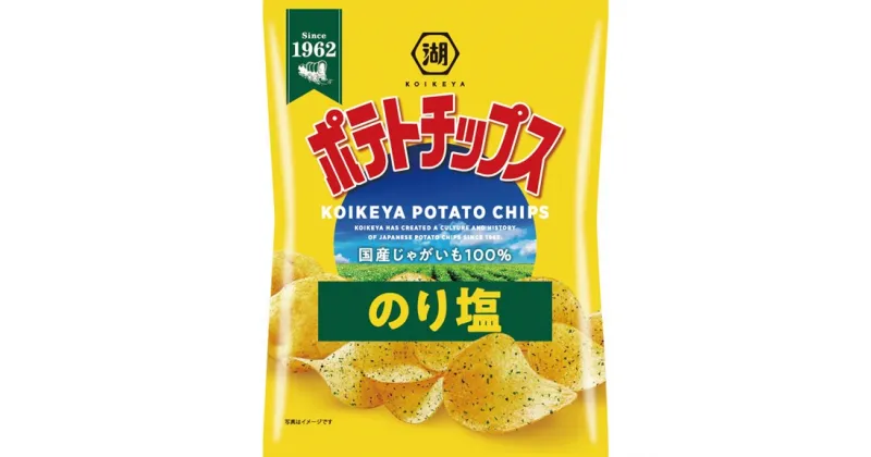 【ふるさと納税】湖池屋　ポテトチップスのり塩　60g×12袋入