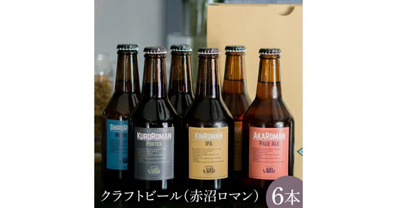 【ふるさと納税】クラフトビール（赤沼ロマン）330ml×6本入(CO001-1）