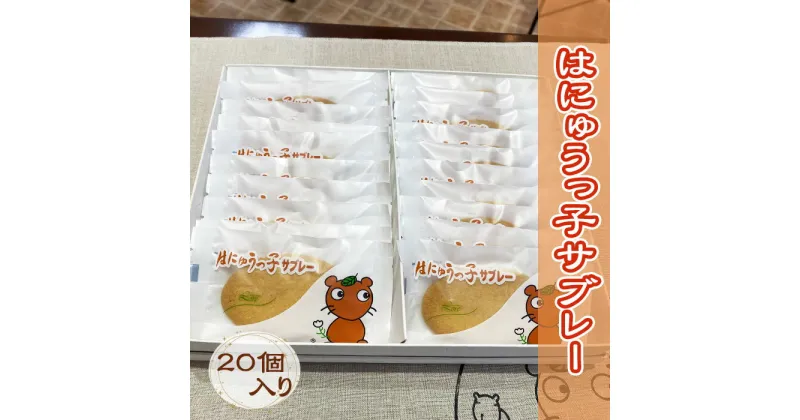 【ふるさと納税】 お菓子 はにゅうっ子サブレー 20個入り スイーツ おかし おやつ 焼き菓子 焼菓子 洋菓子 個包装 おみやげ