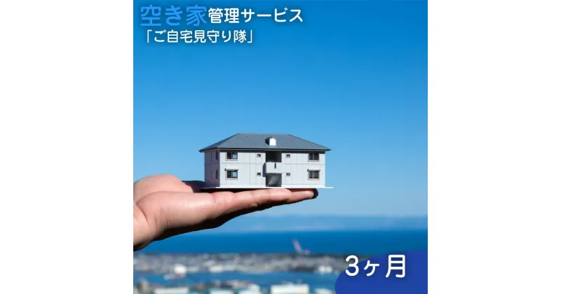 【ふるさと納税】No.460 空き家管理サービス「ご自宅見守り隊」3ヶ月《鴻巣市内の家限定》 ／ 生活 清掃 ライフ サポート 送料無料 埼玉県