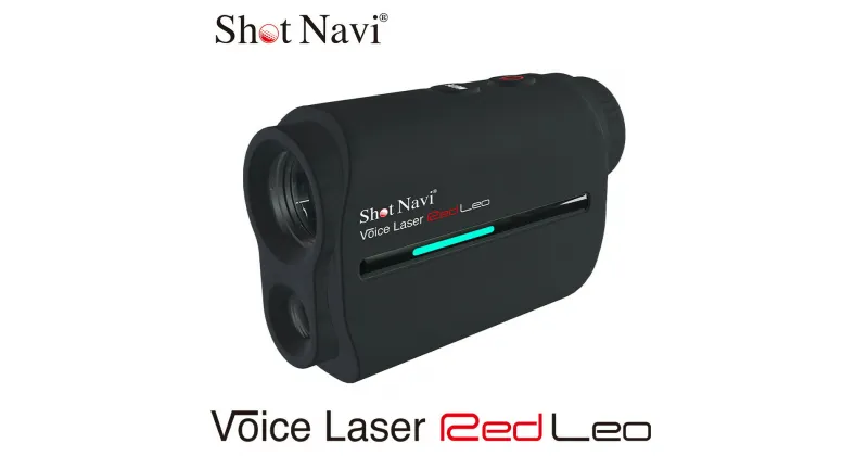 【ふるさと納税】Shot Navi Voice Laser Red Leo（ショットナビ ボイスレーザーレッドレオ）＜カラー：ブラック＞　【11218-0399】　# ゴルフ 距離計 ショットナビ ゴルフナビ GPSナビ ナビ 計測器 レーザー