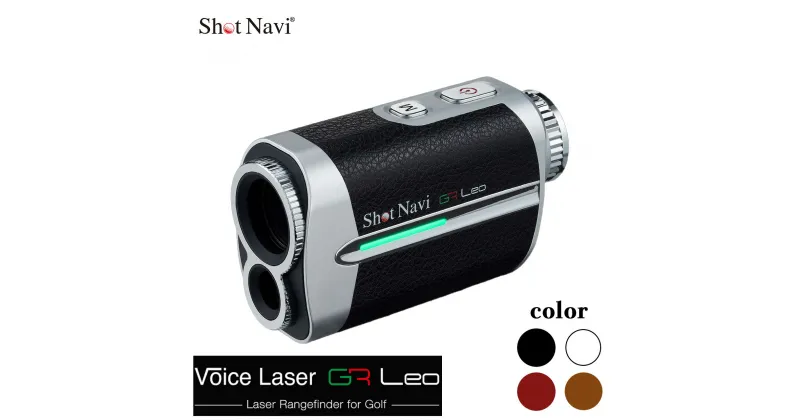 【ふるさと納税】Shot Navi Voice Laser GR Leo（ショットナビ ボイスレーザーGRレオ）＜4色から選択＞　【11218-0674～677】 距離計 GPSナビ ゴルフナビ 計測器 レーザー 測定器 SHOTNAVI ボイス ジーアールレオ ヴォイス ショットナビ レーザー 深谷市 埼玉県 双葉通信機