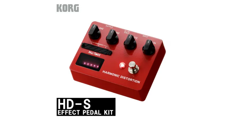 【ふるさと納税】【コルグ】EFFECT PEDAL KIT 「HD-S」　【11218-0700】 埼玉県 深谷市 エフェクター 楽器 送料無料 KORG KORG コルグ