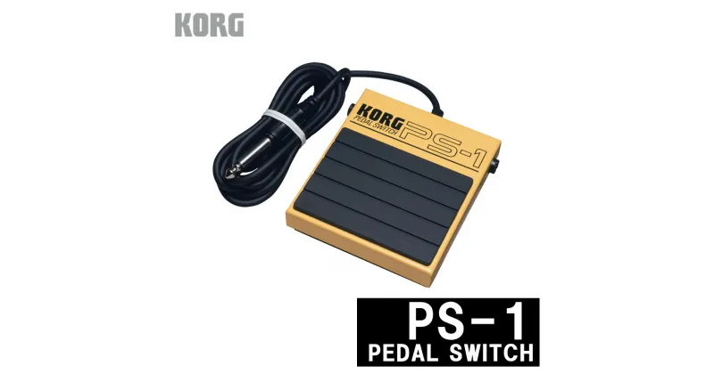 【ふるさと納税】【コルグ】PEDAL SWITCH 「PS-1」　【11218-0705】 埼玉県 深谷市 ペダル シンセサイザー 送料無料 KORG KORG コルグ