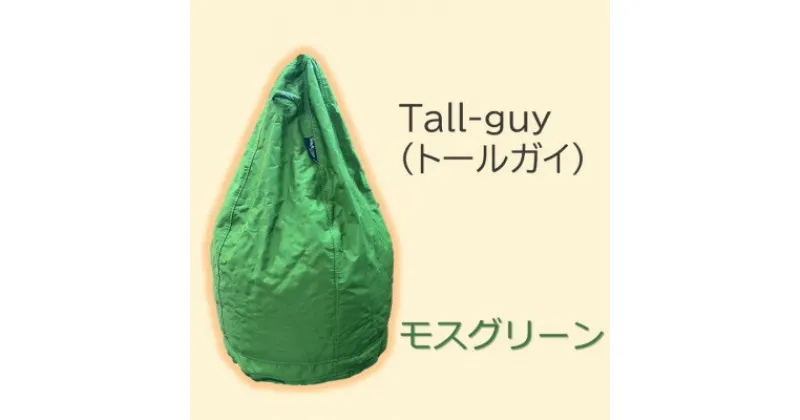 【ふるさと納税】1人掛け屋内外兼用ビーズソファ Tall-guy(トールガイ)　モスグリーン【1356151】