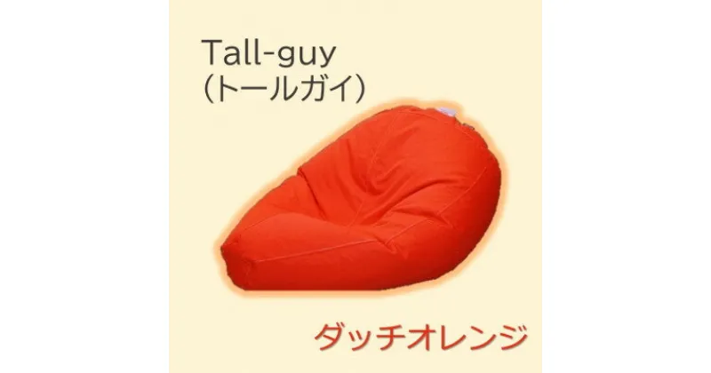 【ふるさと納税】1人掛け屋内外兼用ビーズソファ Tall-guy(トールガイ)　ダッチオレンジ【1356153】