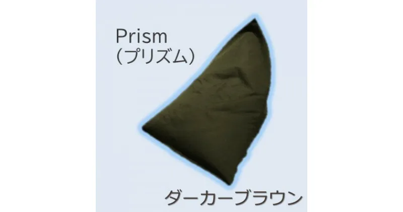 【ふるさと納税】1人掛け屋内外兼用ビーズソファ Prism(プリズム)　ダーカーブラウン【1356171】