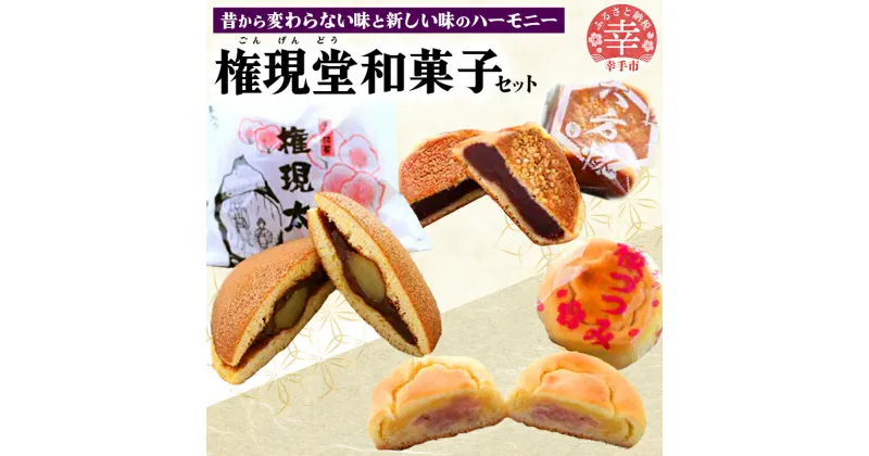 【ふるさと納税】権現堂和菓子セット