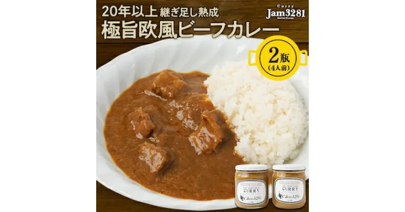 【ふるさと納税】22年継足し極旨欧風カレー　480g×2瓶(4人前)【配送不可地域：離島】【1306512】