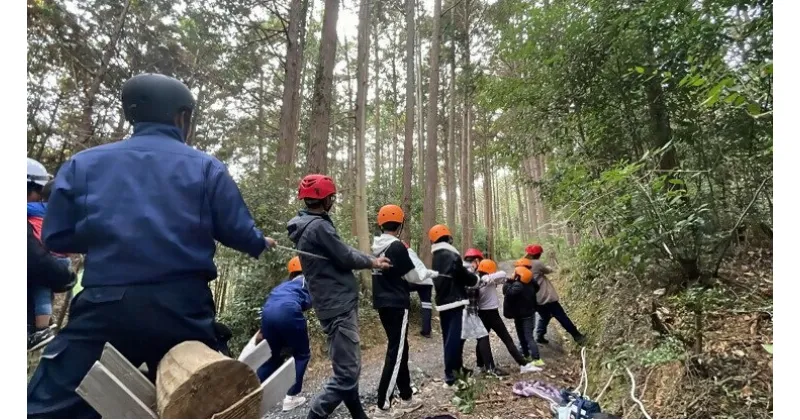 【ふるさと納税】毛呂山町　親子で1日木こり体験