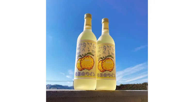 【ゆずのお酒】毛呂山ワイン（ゆず）　720ml×2本セット【ふるさと納税】