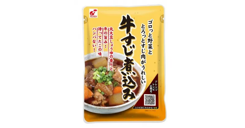 【ふるさと納税】牛すじ煮込み　10食入