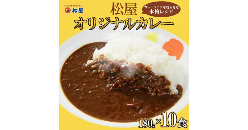 【ふるさと納税】カレー 松屋 オリジナルカレーの具 10個 冷凍 セット　 詰め合わせ 冷凍食品 食品 惣菜 c1